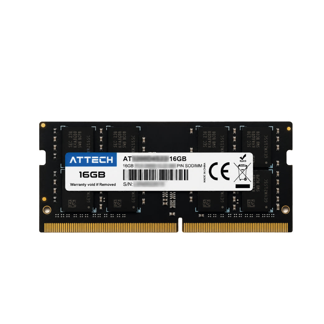 Memoria Ram Portátil Attech DDR4 - 8GB/16GB/32GB